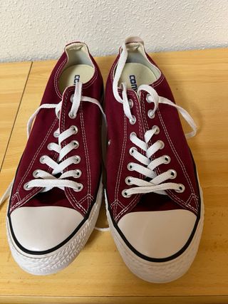 Converse All Star Morado Burdeos