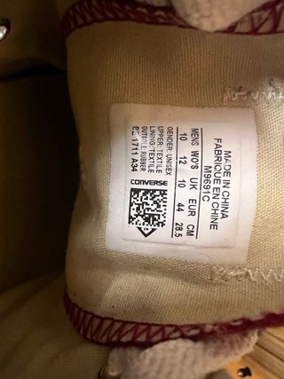 Converse All Star Morado Burdeos