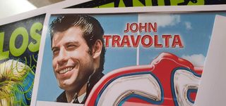 Póster Película Grease John Travolta