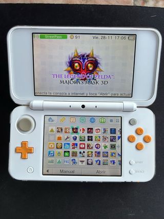 Nuovo Nintendo 2DS XL Bianco Completo