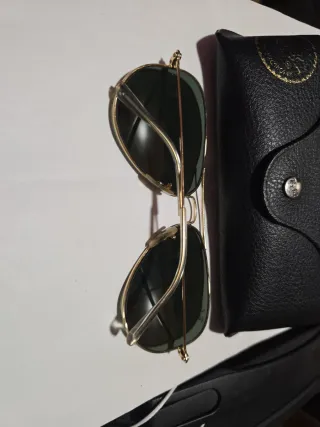 Gafas Ray-Ban 56014 Dorado y Verde