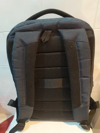 Mochila Samsonite Azul y Negra