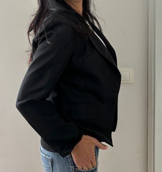 Chaqueta americana negra mujer, talla M. NUEVA