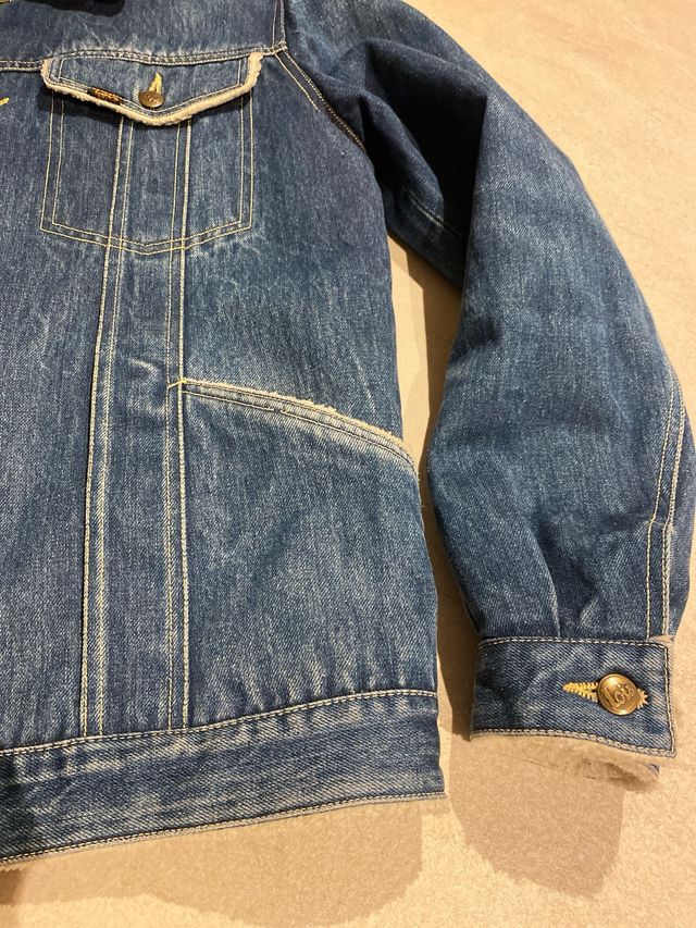 Chaqueta Vaquera Lois Vintage Forrada unisex.