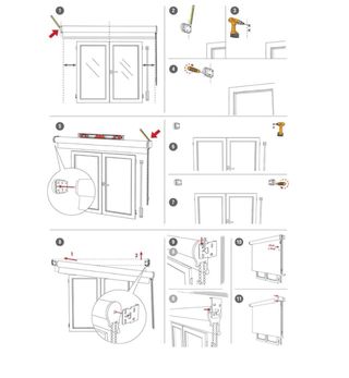 Estor enrollable blanco roto 120x175