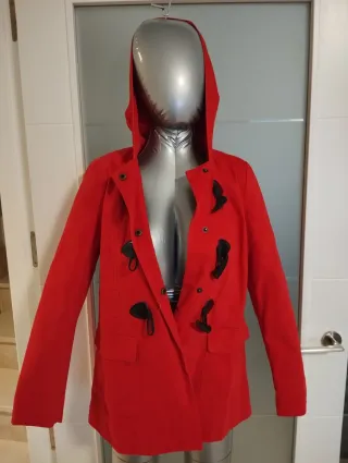 Trenca mujer con capucha