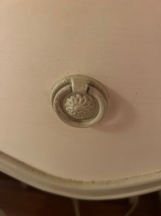 coppia di comodini in legno