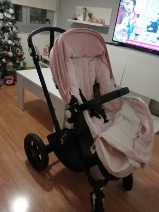Carrito Bugaboo rosa