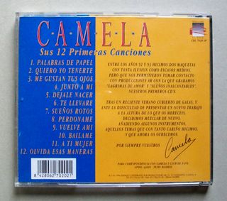 Camela - Sus 12 Primeras Canciones CD (1996)