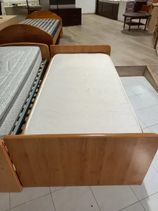 Cama Nido Azul con Cajón Extraíble