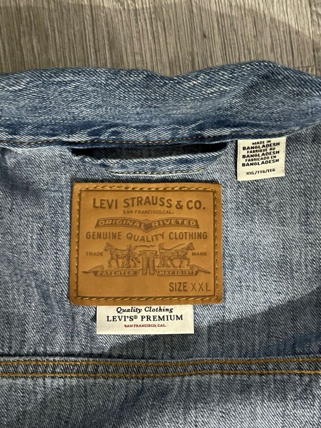 Chaqueta Vaquera Levi's Azul Premium