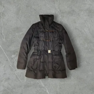 Piumino Benetton High Protection Nero Da Donna