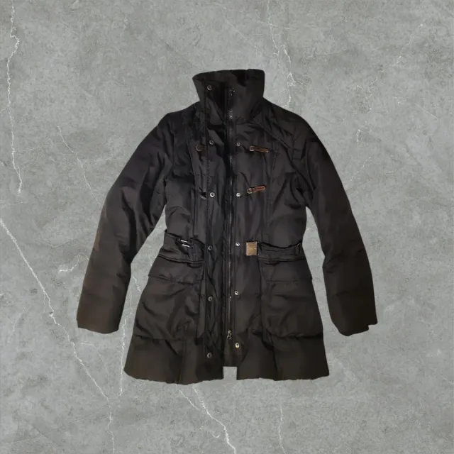 Piumino Benetton High Protection Nero Da Donna