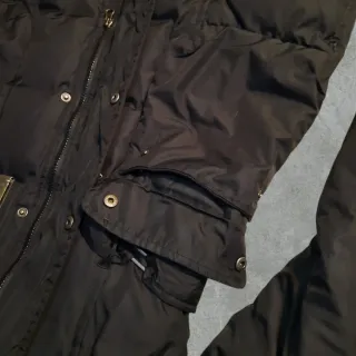 Piumino Benetton High Protection Nero Da Donna