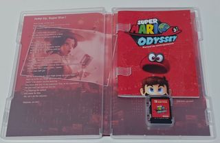 Super Mario Odyssey Switch + Manual