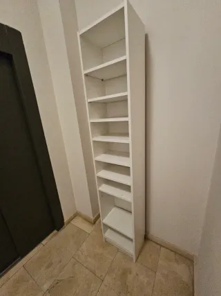 Estantería Zapatero/Librería Blanca