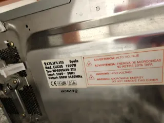 Microondas Taurus Luxus 20L