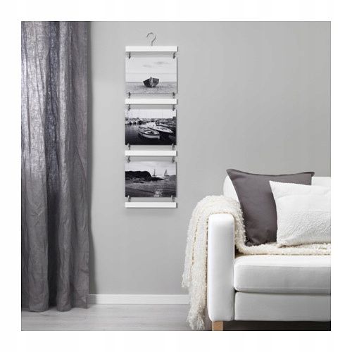 Marco para 3 fotos, blanco - NUEVO