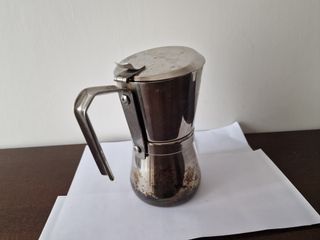 caffetteria 3/6 tazze Giannini Giannina acciaio in