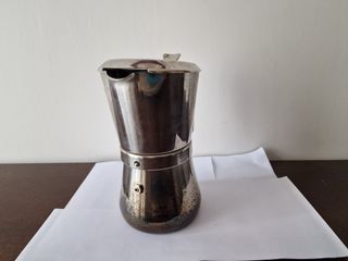 caffetteria 3/6 tazze Giannini Giannina acciaio in