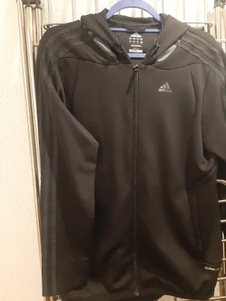 Chaqueta Adidas Climalite Negra