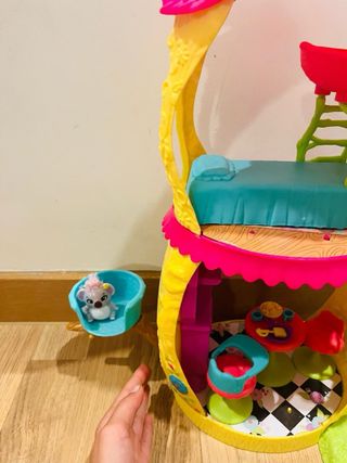 Pack 2 Muñecas Enchantimals con Casa