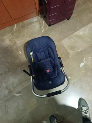 Silla de coche para bebé azul