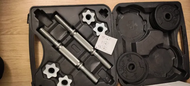 Maletín Mancuernas Pesas Ajustables