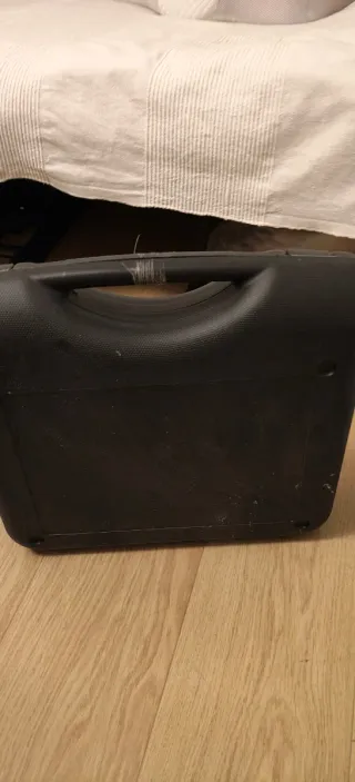 Valigetta con manubri regolabili e dischi