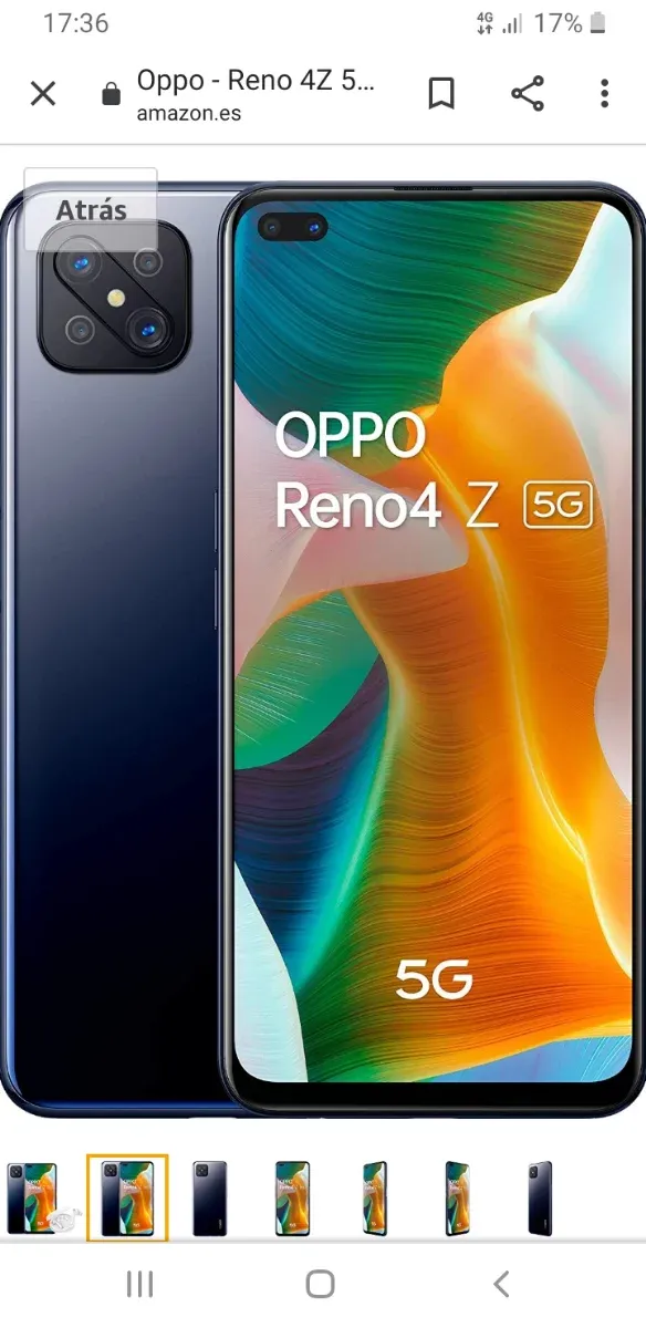 Oppo Reno4 Z 5G, 128 +8 GB nuevos