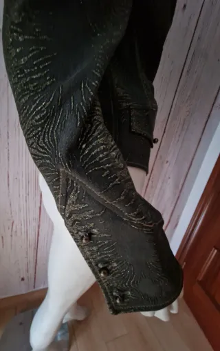 Chaqueta Pilar Nicolas Denim Oscuro Brillo