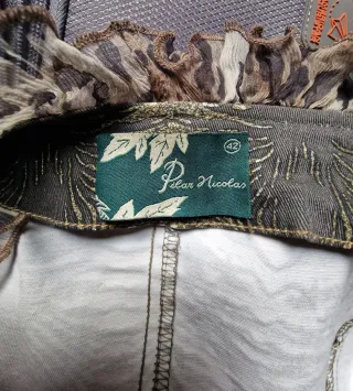 Chaqueta Pilar Nicolas Denim Oscuro Brillo