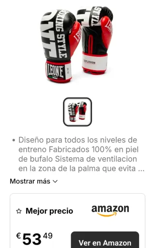 Guantes Boxeo Leone 16oz