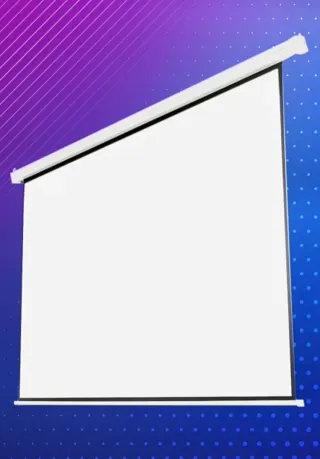 Pantalla Proyeccion Manual 2x2m