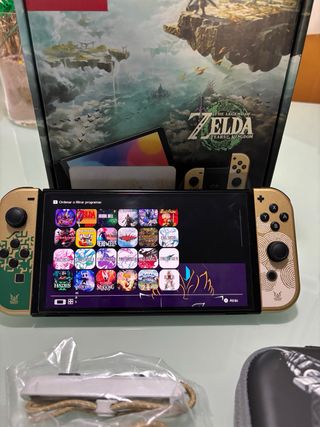Nintendo Switch OLED Edición Zelda Ma Ji Ca