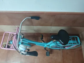 Bicicleta Paseo Holandesa Azul y Rosa