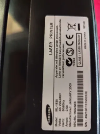 Impresora Samsung Negra