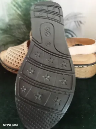 Sandalias cuña mujer sin estrenar