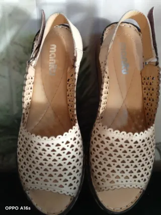 Sandalias cuña mujer sin estrenar