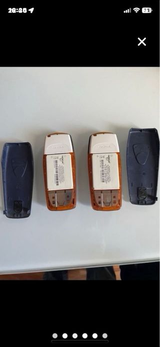 2 Móviles Nokia Vintage Azul