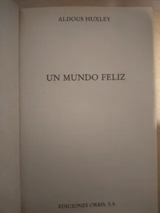 Un Mundo Feliz