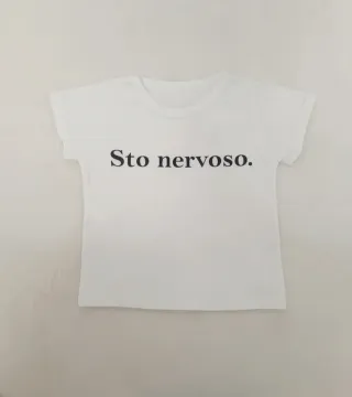 T-shirt bambino Sto nervoso 9-12 mesi
