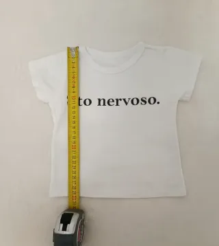T-shirt bambino Sto nervoso 9-12 mesi