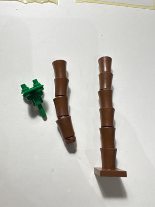 Lego Piezas Verdes Plantas Cactus Hojas
