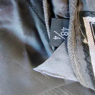 Americana Vintage Vanoni Lana Raya Gris