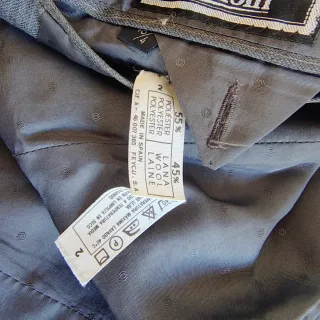 Americana Vintage Vanoni Lana Raya Gris