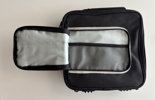 Estuche,maleta organizador cables, discos externos