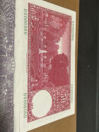 Billetes 50 Pesetas España (2 unidades)