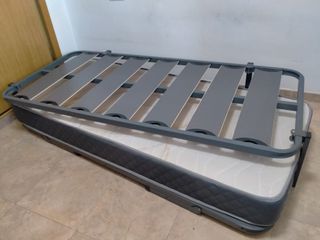 Cama nido 2 camas 90x200 cm Colchón cama abajo inc