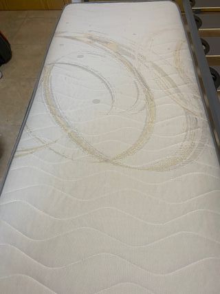 Cama nido 2 camas 90x200 cm Colchón cama abajo inc